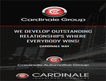 Tablet Screenshot of cardinale-group.com